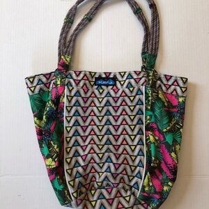 KAVU Neon Rope Tote Bag